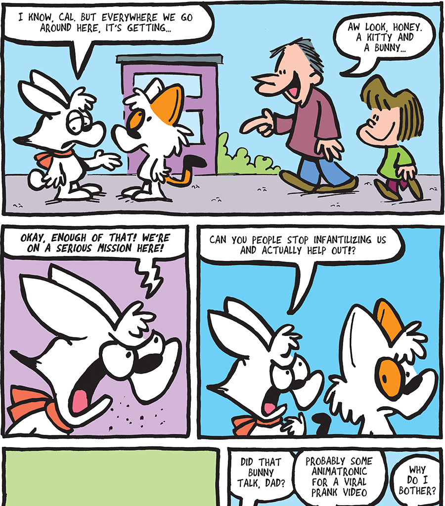 The Fuzzy Princess - Episode 554, Page 1: 2020-04-01-Serious Mission